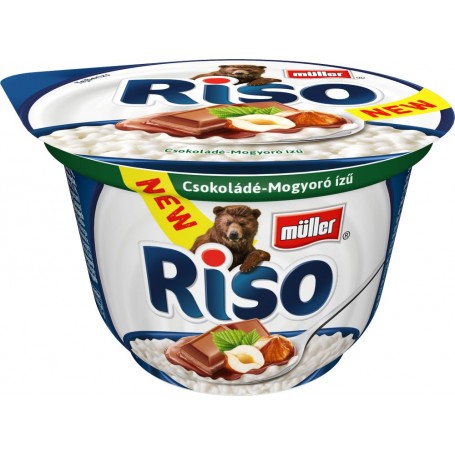 Müller tejberizs csoki-mogyoró 200 g