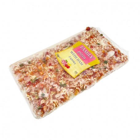 Kinga pizza family sonkás 1000 g 