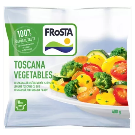 Frosta toszkána zöldségkeverék szósszal 400 g