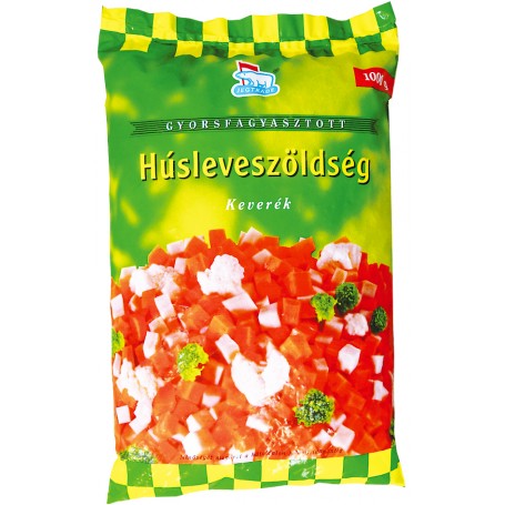 Jégtrade húsleves zöldségkeverék 1000 g 