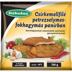 Bábolna csirkemellfilé petrezselymes-fokhagymás panírban 700 g