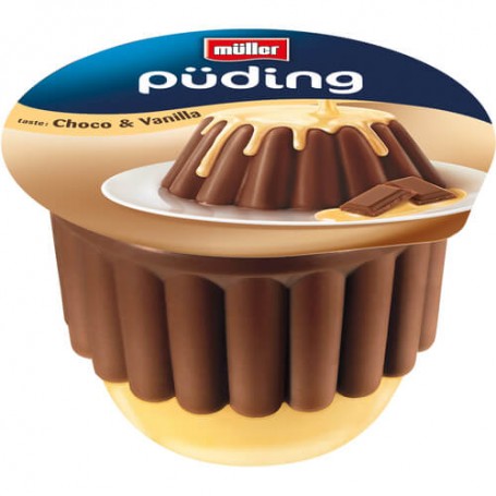 Müller puding csoki vanília öntet 450 g