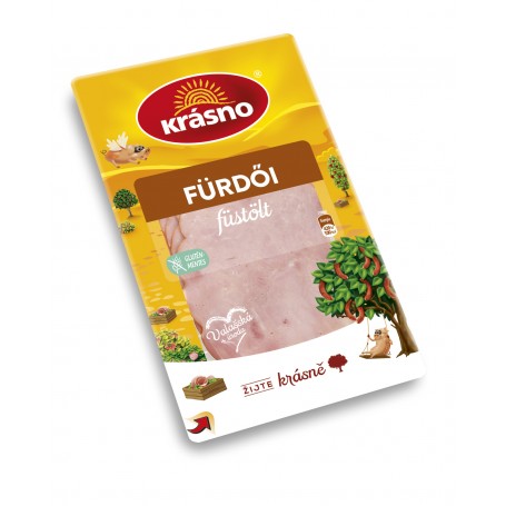 Krásno fürdői füstölt sonka szeletelt 100 g 