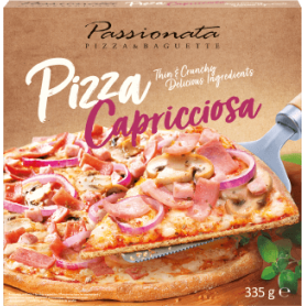 Kinga pizza passionata capricciosa 335 g