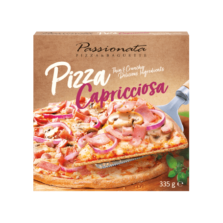 Kinga pizza passionata capricciosa 335 g