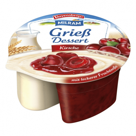 Milram grízpuding meggy 175 g