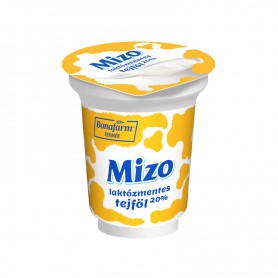 Mizo laktózmentes tejföl 20% 150 g