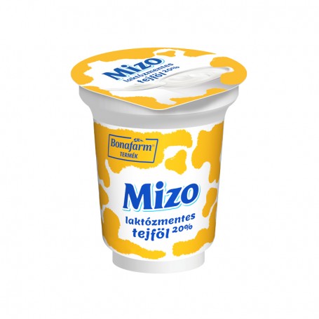 Mizo laktózmentes tejföl 20% 150 g