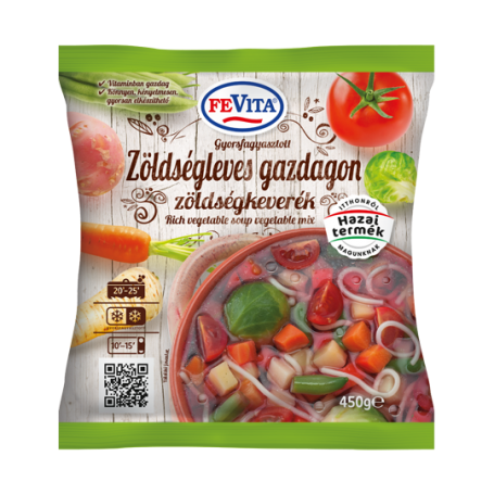 Fevita zöldségleves gazdagon 450 g