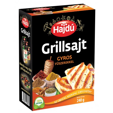 Hajdú grill sajt 240 g gyros