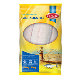 Classic fagyasztott pangasiusfilé 1000/800 g 