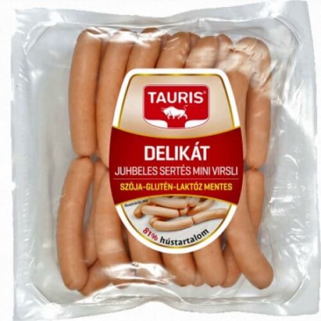 Tauris delikát juhbeles sertés mini virsli cca. 1000 g
