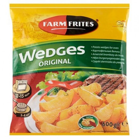 Farm frites héjas burgonya gerezdek sütőbe 600 g 