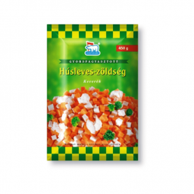 Jégtrade húsleves zöldségkeverék 450 g 