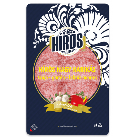 Hírös nagy karikás szeletelt 55 g