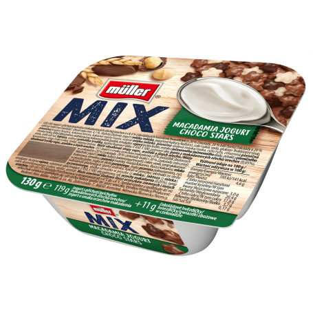 Müller mix 130 g choco stars 