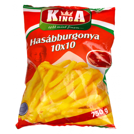 Kinga fagyasztott hasábburgonya 750 g