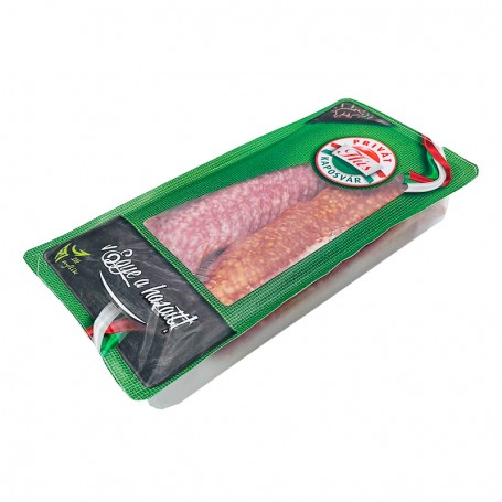 Privát vastagkolbász szeletelt mix 500 g vg. gasztro