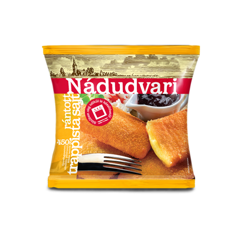 Nádudvari rántott trappista sajt 450 g