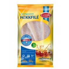 Classic fagyasztott hekkfilé 1000/800 g