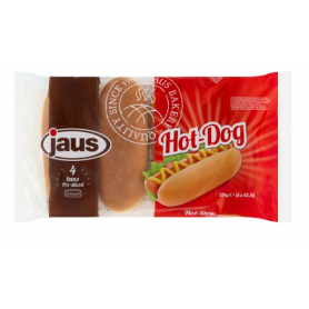 Jaus hot dog 4 db 250 g