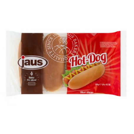 Jaus hot dog 4 db 250 g