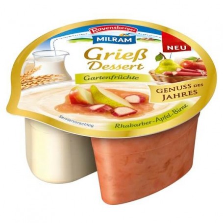 Milram grízpuding körte 175 g