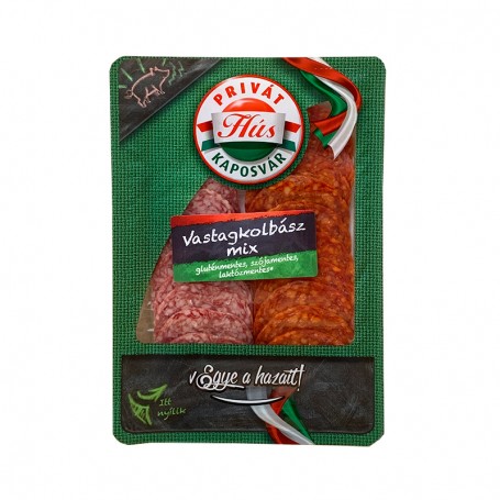 Privát vastagkolbász mix szeletelt 60 g