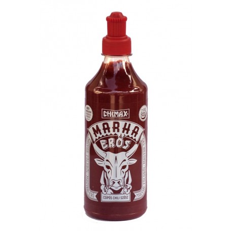 Chimax csípős chili szósz 500 ml ( piros )