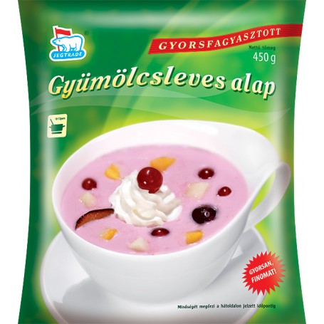 Jégtrade gyümölcsleves alap 450 g 