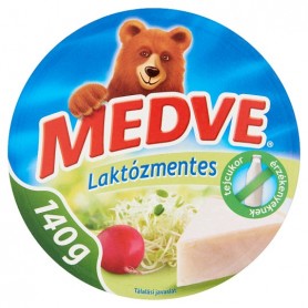Medve dobozos sajt laktózmentes 140 g