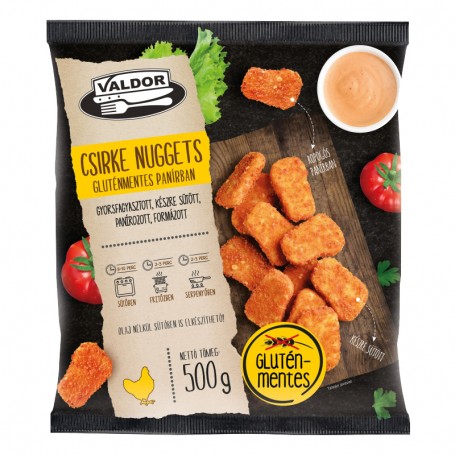 Valdor pan.gluténmentes nuggets 500 g