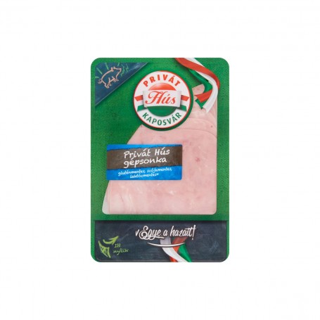 Privát gépsonka formában szeletelt 100 g vg.