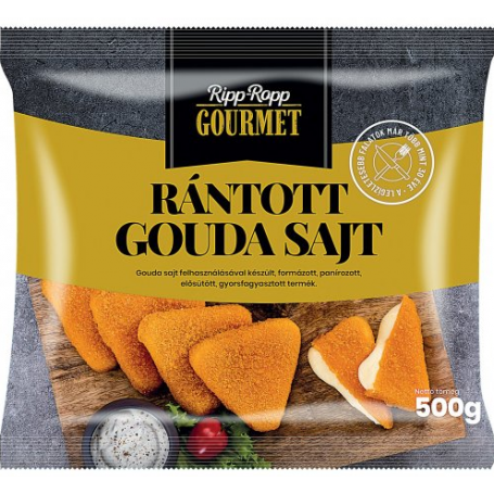 Ripp-Ropp gourmet rántott gouda sajt 500 g 