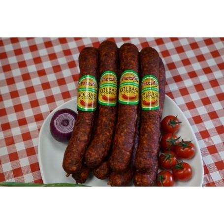 Palcsó páros csípős kolbász