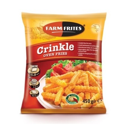 Farm Frites hullámos hasábburgonya sütőbe 450 g