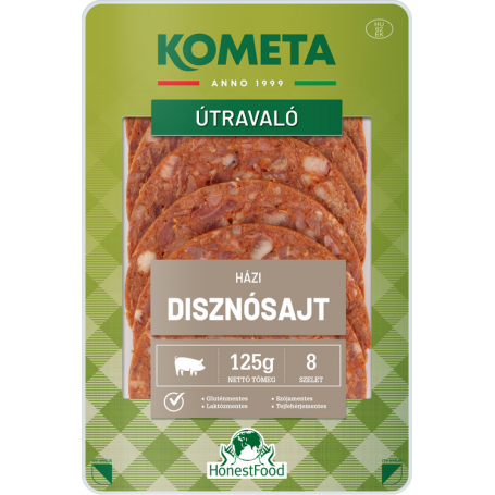 Kometa Útravaló házi disznósajt szeletelt 125 g 