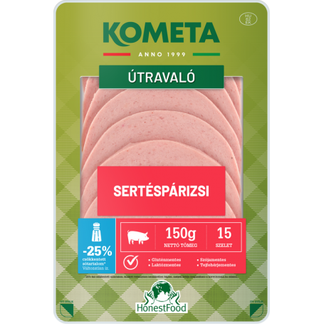 Kometa Útravaló sertés párizsi 150 g 
