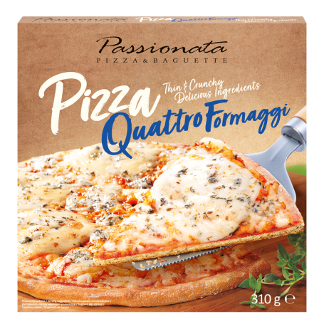 Kinga pizza passionata 4 formaggi 320 g