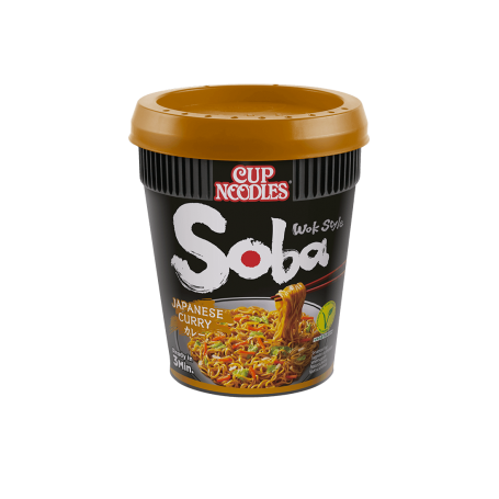 Nissin Soba instant tészta japán-curry 87 g