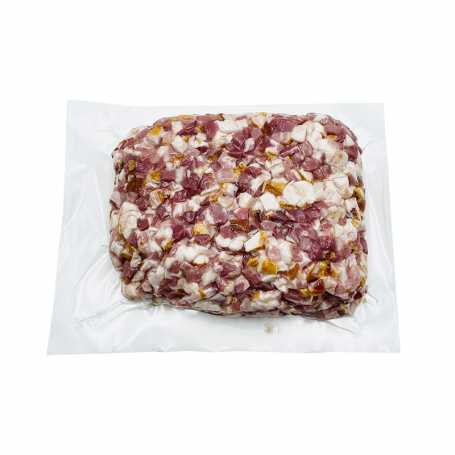 Hírös kockázott bacon 1000 g