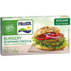 Frosta burger spenót,mozarella,fokhagymás 200 g 