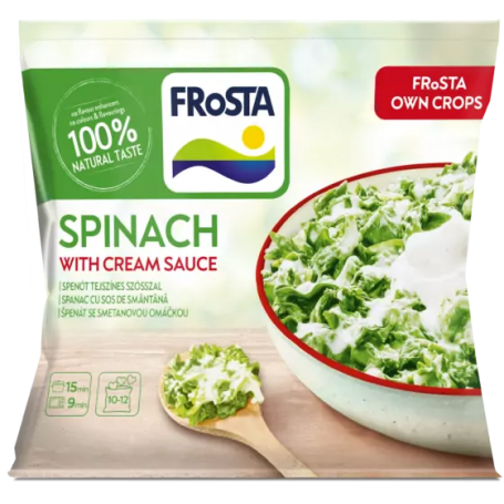 Frosta spenót tejszínes 450 g 