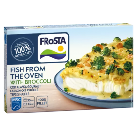 Frosta tepsis halfilé brokkoli szósszal 330 g