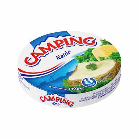 Camping natúr kördobozos sajt 140 g