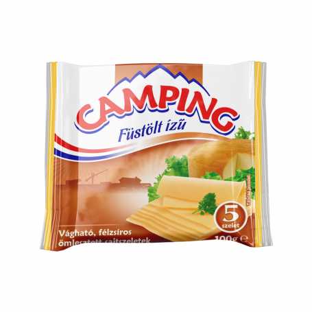 Camping füst ízű lapka sajt 100 g