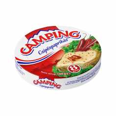 Camping csípőspaprikás kördobozos sajt 140 g