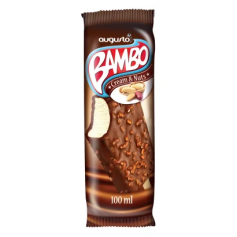 Augusto Bambo Tejszínes jégkrém mogyoródarabokkal 100 ml