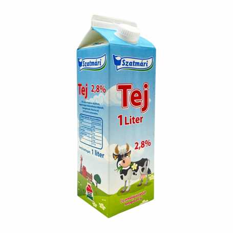 SZATMÁRI ESL dobozos tej 2,8% 1 l