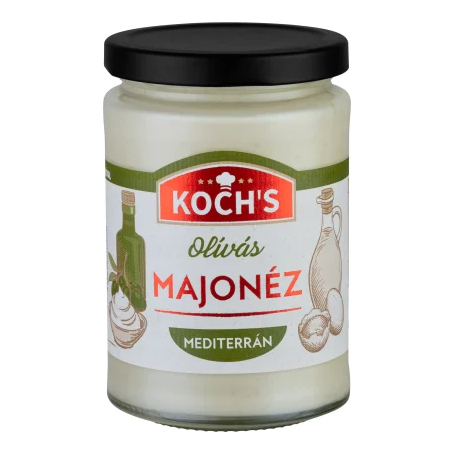 Kochs majonéz olivaolajjal és olivabogyóval 310 g